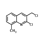 CAS#: 948291-50-7, 2-Chloro-3-(chloromethyl)-8-methylquinoline