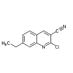 CAS#: 948291-76-7, 2-Chloro-7-ethyl-3-quinolinecarbonitrile