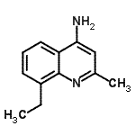 CAS#: 948293-61-6, 8-Ethyl-2-methyl-4-quinolinamine