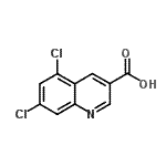 CAS#: 948293-83-2, 5,7-Dichloro-3-quinolinecarboxylic acid