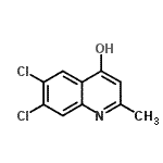 CAS#: 948294-27-7, 6,7-Dichloro-2-methyl-4-quinolinol