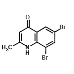 CAS 登录号：948294-52-8， 6,8-二溴-2-甲基-4(1H)-喹啉酮