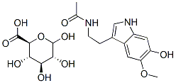 CAS 登录号：94840-69-4， 6-羟基褪黑素葡糖苷酸