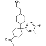 CAS 登录号：94840-77-4， 1-(3,4-二氟苯基)-4'-丙基-1,1'-联(环己基)-4-羧酸酯