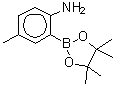 CAS 登录号：948592-80-1， 2-氨基-5-甲基苯硼酸频哪醇酯