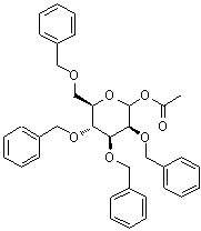 CAS 登录号：94943-10-9， 1-O-乙酰基-2,3,4,6-四-O-苄基-D-吡喃甘露糖
