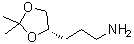 CAS 登录号：94944-63-5， 3-[(4S)-2,2-二甲基-1,3-二氧戊环-4-基]-1-丙胺