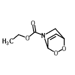 CAS#: 949585-09-5, Ethyl 2,3-dioxa-5-azabicyclo[2.2.2]oct-7-ene-5-carboxylate