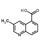 CAS#: 94975-86-7, 3-Methyl-5-quinolinecarboxylic acid