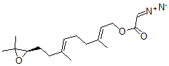 CAS#: 95043-82-6, Epoxyhomofarnesyl Diazoacetate