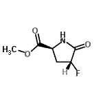 CAS#: 95048-75-2, Methyl (4R)-4-fluoro-5-oxo-L-prolinate