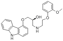 CAS#: 95094-00-1, (2S)-1-(9H-Carbazol-4-Yloxy)-3-[[2-(2-Methoxyphenoxy)Ethyl]Amino]-2-Propanol