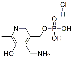 CAS#: 951-83-7, 4-(Aminomethyl)-5-hydroxy-6-methyl-3-pyridylmethyl dihydrogen phosphate monohydrochloride