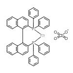 CAS#: 95156-21-1, Bis((R)-2,2'-Bis(Diphenylphosphino)-1,1' -Binaphthyl)Rhodium(I) Perchlorate
