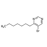 CAS#: 951884-44-9, 5-Bromo-4-heptylpyrimidine