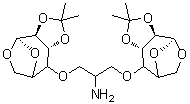 CAS#: 95245-29-7, 1-{[(1R,2S,6R)-4,4-Dimethyl-3,5,10,11-tetraoxatricyclo[6.2.1.0<sup>2,6</sup>]undec-7-yl]oxy}-3-{[(1S,2R,6S)-4,4-dimethyl-3,5,10,11-tetraoxatricyclo[6.2.1.0<sup>2,6</sup>]undec-7-yl]oxy}-2-propanamine