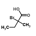 CAS#: 95338-79-7, 2-Bromo-2-methylbutanoic acid