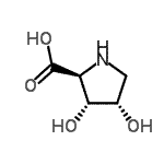 CAS 登录号：95341-64-3， (2S,3R,4S)-3,4-二羟基吡咯烷-2-羧酸