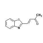 CAS 登录号：95353-49-4， (3E)-4-(1,3-苯并噻唑-2-基)-3-丁烯-2-酮