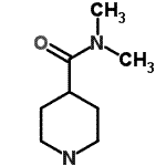 CAS#: 95389-83-6, N,N-Dimethyl-4-piperidinecarboxamide