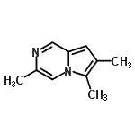 CAS#: 95407-80-0, 3,6,7-Trimethylpyrrolo[1,2-a]pyrazine
