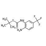 CAS#: 954239-03-3, 2-Methyl-2-propanyl [2-amino-5-(trifluoromethyl)phenyl]carbamate
