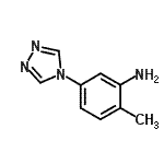 CAS#: 954325-79-2, 2-Methyl-5-(4H-1,2,4-triazol-4-yl)aniline