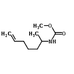 CAS#: 95448-61-6, Methyl 6-hepten-2-ylcarbamate