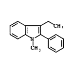 CAS#: 95503-21-2, 3-Ethyl-1-methyl-2-phenyl-1H-indole
