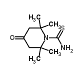 CAS#: 95525-50-1, 2,2,6,6-Tetramethyl-4-oxo-1-piperidinecarbothioamide