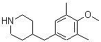 CAS 登录号：955314-89-3， 4-(4-甲氧基-3,5-二甲基苄基)哌啶
