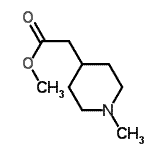 CAS 登录号：95533-25-8， 甲基(1-甲基-4-哌啶基)乙酸酯