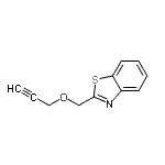 CAS#: 95547-63-0, 2-[(2-Propyn-1-yloxy)methyl]-1,3-benzothiazole