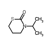 CAS 登录号：95602-47-4， 3-异丙基-1,3-噻嗪烷-2-酮