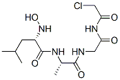 CAS 登录号：95602-96-3， 氯乙酰基-N-羟基亮氨酰-甘氨酰-甘氨酰胺