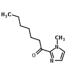 CAS#: 95633-74-2, 1-(1-Methyl-1H-imidazol-2-yl)-1-heptanone
