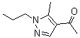 CAS#: 956951-04-5, 1-(5-Methyl-1-propyl-1H-pyrazol-4-yl)ethanone