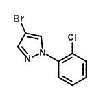 CAS#: 957063-04-6, 4-Bromo-1-(2-chlorophenyl)-1H-pyrazole
