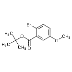 CAS#: 957063-12-6, 2-Methyl-2-propanyl 2-bromo-5-methoxybenzoate