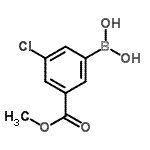 CAS#: 957120-26-2, [3-Chloro-5-(methoxycarbonyl)phenyl]boronic acid