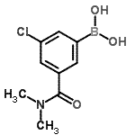 CAS 登录号：957120-57-9， [3-氯-5-(二甲基氨基甲酰)苯基]硼酸
