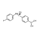 CAS#: 957121-13-0, {4-[(4-Fluorophenyl)sulfamoyl]phenyl}boronic acid