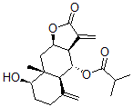 CAS#: 95732-44-8, (3aR,3aalpha,4aalpha,9aalpha)-Dodecahydro-8beta-Hydroxy-8abeta-Methyl-3,5-Bismethylene-2-Oxonaphtho[2,3-b]Furan-4alpha-Yl 2-Methylpropanoate