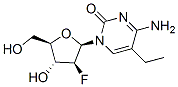 CAS 登录号：95740-17-3， 4-氨基-1-(2-脱氧-2-氟-beta-D-阿拉伯糖呋喃基)-5-乙基-2(1H)-嘧啶酮