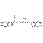 CAS 登录号：95748-23-5， 2-(3,4-二甲氧基苯基)-5-{[2-(3,4-二甲氧基苯基)乙基](甲基)氨基}戊腈