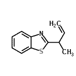 CAS#: 95793-38-7, 2-(3-Buten-2-yl)-1,3-benzothiazole