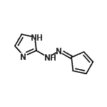 CAS#: 958030-21-2, 2-[2-(2,4-Cyclopentadien-1-ylidene)hydrazino]-1H-imidazole
