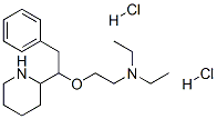 CAS#: 95813-76-6, N,N-Diethyl-2-[2-Phenyl-1-(2-Piperidyl)Ethoxy]Ethanamine Dihydrochloride