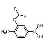 CAS 登录号：958451-74-6， [3-(二氟甲氧基)-4-甲基苯基]硼酸