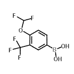 CAS#: 958451-79-1, [4-(Difluoromethoxy)-3-(trifluoromethyl)phenyl]boronic acid